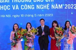 Trao Giải thưởng Báo chí về khoa học và công nghệ lần thứ 10