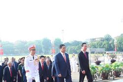 Lãnh đạo Đảng, Nhà nước vào Lăng viếng Chủ tịch Hồ Chí Minh