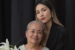Lần hiếm hoi Tăng Thanh Hà khoe mẹ ruột