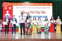 Hội thi Bí thư chi bộ giỏi năm 2023 thành công tốt đẹp