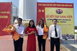 Đảng ủy Tòa án nhân dân tỉnh Khánh Hòa: Kết nạp đảng viên tại 'địa chỉ đỏ'