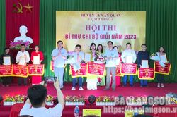 Văn Quan: 12 thí sinh tham gia Hội thi Bí thư chi bộ giỏi Cụm số 4