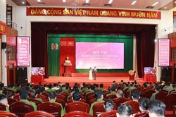 Hội thi bí thư chi bộ giỏi trong Công an tỉnh Lào Cai năm 2023