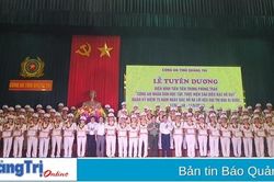Tuyên dương 75 điển hình tiên tiến trong phong trào học tập, thực hiện Sáu điều Bác Hồ dạy Công an nhân dân