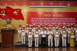 Công an Quảng Bình tuyên dương các điển hình học tập, làm theo Sáu điều Bác dạy
