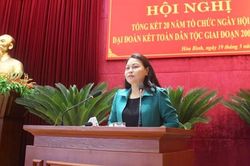 Tổng kết 20 năm tổ chức Ngày hội Đại đoàn kết toàn dân tộc tại tỉnh Hòa Bình