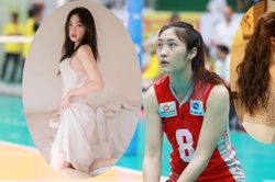 'Ngọc nữ' bóng chuyền Việt Hương rũ bỏ quần đùi áo số, hóa thân thành nàng thơ gợi cảm