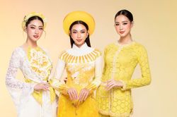 Màn đọ sắc trang phục 3 miền đẹp mê mẩn của 3 nàng hậu