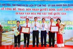 Nghề làm bánh tráng Thuận Hưng là Di sản Văn hóa Phi vật thể Quốc gia