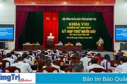 Kỳ họp thứ 17, HĐND tỉnh khóa VIII: Thông qua 3 nghị quyết quan trọng