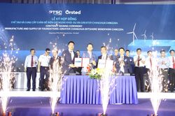 PTSC và Orsted ký hợp đồng cung cấp đế móng cho dự án điện gió ngoài khơi
