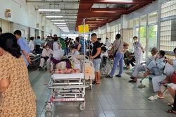 Bệnh viện quá tải vì nắng nóng