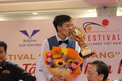 Nguyễn Huỳnh Phương Linh vô địch Festival cây cơ vàng billiards Việt Nam 2023