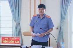 VKSND huyện Hương Sơn phối hợp tổ chức phiên tòa hình sự xét xử lưu động, rút kinh nghiệm