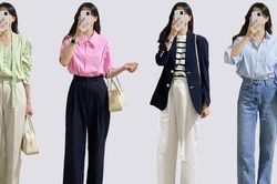 Học nàng blogger Hàn Quốc 10 set đồ tôn dáng, thanh lịch khi đến công sở