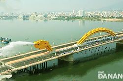 Cầu Rồng dừng phun lửa, nước trong Lễ hội pháo hoa quốc tế