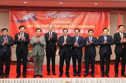 Vietjet công bố đường bay thẳng đầu tiên đến Hiroshima, Nhật Bản