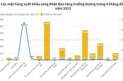 Một mặt hàng xuất khẩu sang Nhật Bản đạt kim ngạch tỷ USD