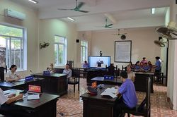 Tòa án Nhân dân huyện Ngọc Lặc cải cách tư pháp, nâng cao chất lượng xét xử