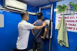 Hơn 200 người TP. Long Xuyên được khám sàng lọc bệnh lao