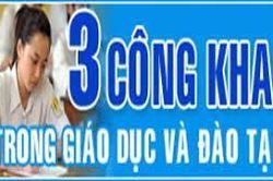 Ba công khai
