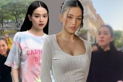 Tiểu Vy quay clip 'bóc phốt' hội chị em Hoa hậu giữa phố, lý do khiến netizen ngỡ ngàng