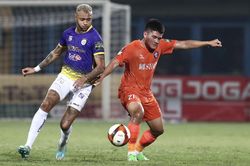 Hà Nội FC bị 'đối thủ ưa thích' Đà Nẵng chia điểm tại Hàng Đẫy