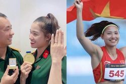 Hot girl điền kinh dân tộc Mường được bạn trai cầu hôn lãng mạn sau khi giành vàng SEA Games