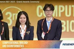 HS Việt Nam đoạt giải Ba Hội thi khoa học kỹ thuật quốc tế 2023