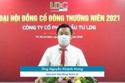Liên tục bị bán giải chấp hàng triệu cổ phiếu, Chủ tịch Đầu tư LDG không còn là cổ đông lớn của công ty