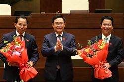 Quốc hội thông qua Nghị quyết phê chuẩn bầu Chủ nhiệm Ủy ban Tài chính, Ngân sách của Quốc hội và Bộ trưởng Bộ Tài Nguyên và Môi trường
