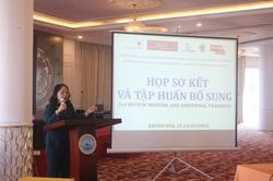 Hơn 80 người cao tuổi được tập huấn về chăm sóc sức khỏe và thu nhập