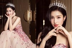 Á hậu Phương Nhi tung bộ ảnh mới, đội vương miện mặc váy hồng xinh như công chúa Disney