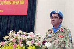 Đảm bảo các chế độ, chính sách cho lực lượng tham gia gìn giữ hòa bình Liên hiệp quốc