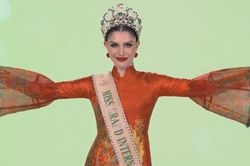 Miss Grand International 2023: 'Hoa hậu đẹp nhất thế giới' Isabella Menin diện áo dài, giới thiệu cảnh sắc Việt Nam