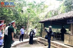 VKSND tỉnh Long An tham gia về nguồn tại Khu di tích Trung ương Cục Miền Nam