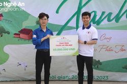 Dược phẩm Tâm Bình đồng hành cùng 'Mùa Hè xanh' tại Thanh Hóa