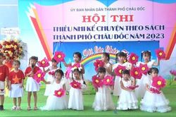 UBND TP. Châu Đốc khai mạc Hội thi thiếu nhi kể chuyện theo sách