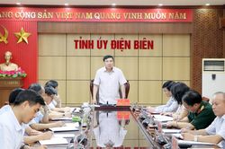 Ban Chỉ đạo phòng, chống tham nhũng, tiêu cực tỉnh họp phiên thứ 3