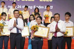 Tuyên dương, khen thưởng học sinh giỏi tiêu biểu Thủ đô năm học 2022 - 2023