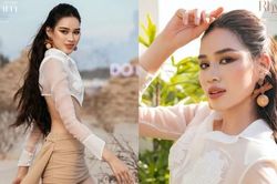 Hoa hậu Đỗ Thị Hà khoe chân dài ngút ngàn trong thiết kế táo bạo mở màn show Đỗ Long
