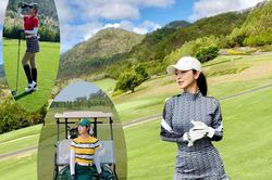 Hoa hậu mê golf Jennifer Phạm biến sân cỏ thành sàn diễn thời trang, tôn đường cong ai nấy phải trầm trồ