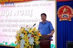 Giải pháp nâng cao chất lượng kiểm sát giải quyết nguồn tin về tội phạm kinh tế, tham nhũng