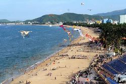 Hơn 1.650 drone tham gia trình diễn ánh sáng ở Festival Biển Nha Trang
