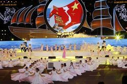 1.653 drone kết hợp trình diễn ánh sáng ở Festival Biển lần thứ 10