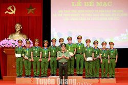 Trao 26 giải Hội thao Ứng dụng nghiệp vụ Công an Tuyên Quang