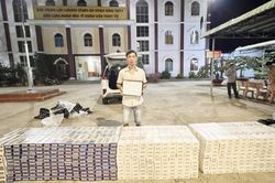 Vận chuyển thuốc lá lậu từ Long An về Cần Thơ tiêu thụ thì bị bắt