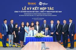 Pfizer ký kết biên bản ghi nhớ với Công ty Cổ phần Vacxin Việt Nam