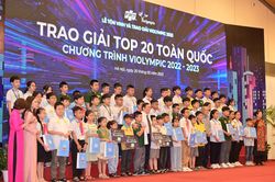 Violympic 2023 có số học sinh đạt giải đông kỷ lục