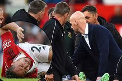 Antony dính chấn thương cực nặng, HLV Ten Hag 'lo sốt vó' cho chung kết FA Cup